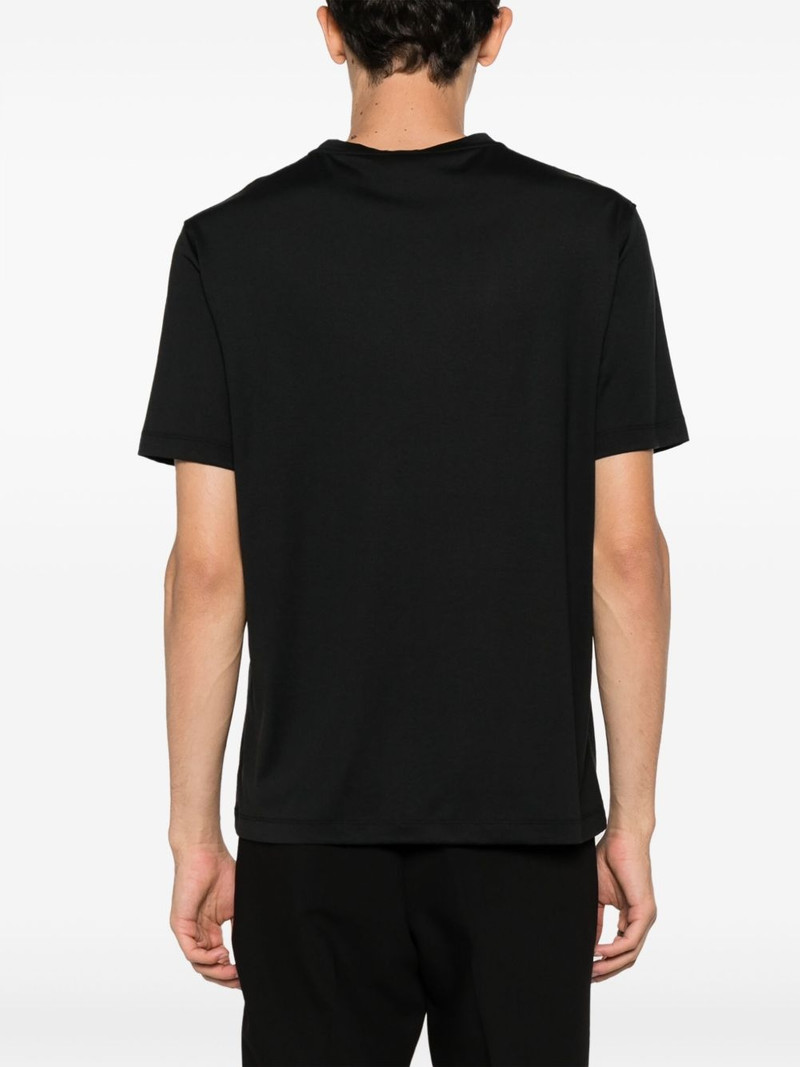 logo-embroidered crew-neck T-shirt 4