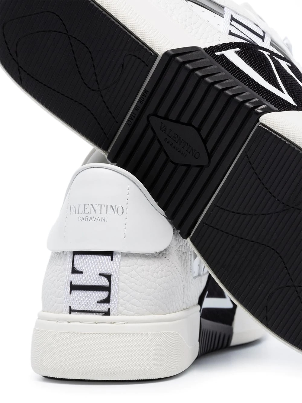 VL7N panelled logo-print sneakers - 3