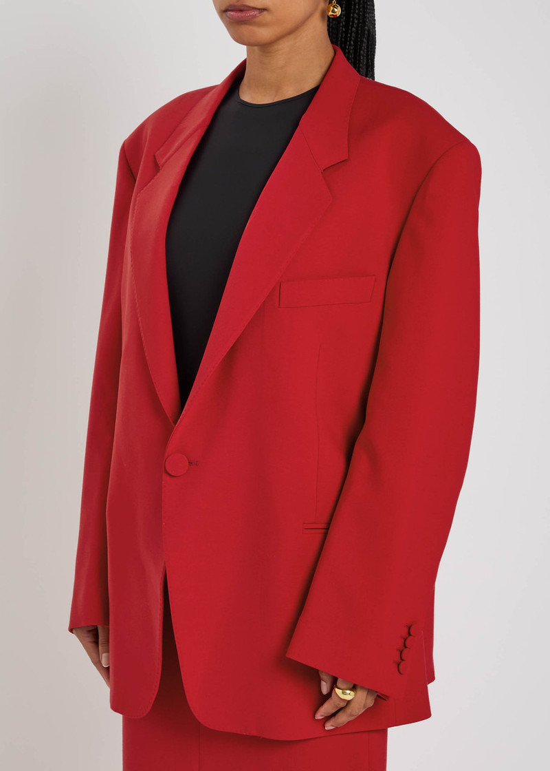 armarium Armarium Hubby Single-breasted Wool-blend Blazer outlook