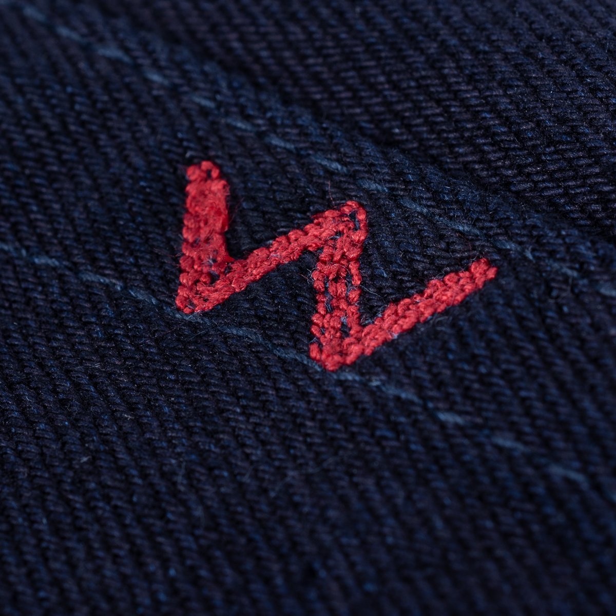 IH-666S-14ii 14oz Selvedge Denim Slim Straight Cut Jeans - Indigo/Indigo - 10