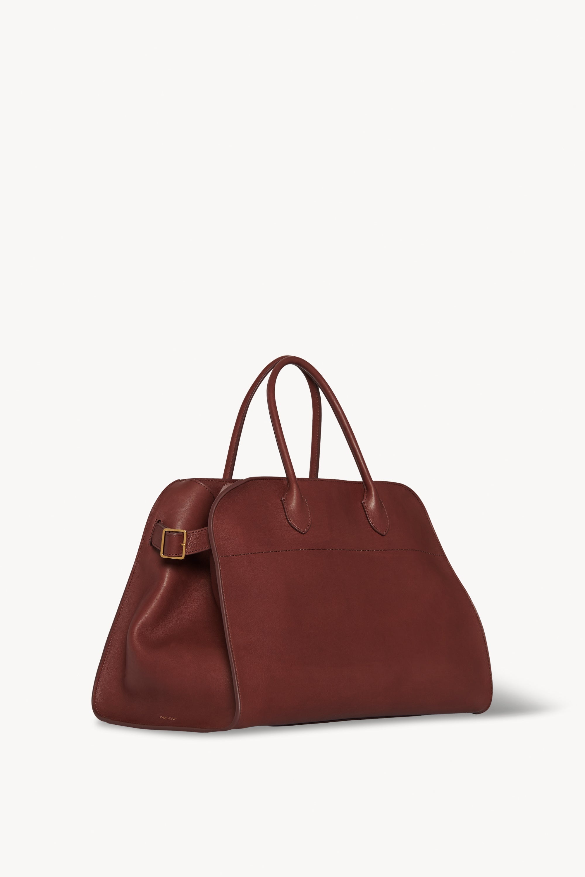 The Row Soft Margaux 15 Bag in Leather | REVERSIBLE