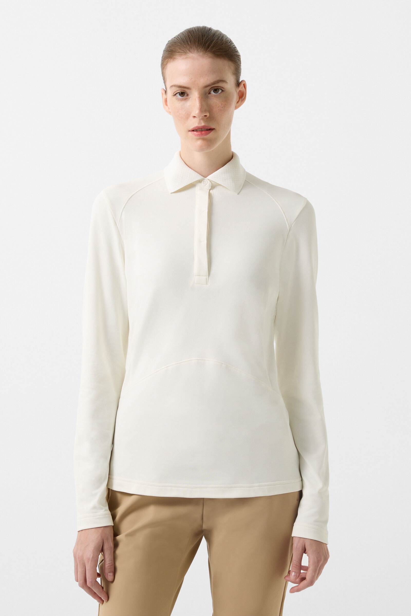 Gisella Functional polo shirt in Off-white - 2