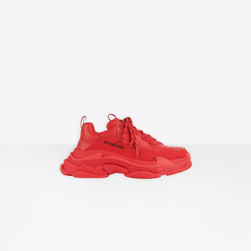 Allover Logo Triple S Sneaker - 1