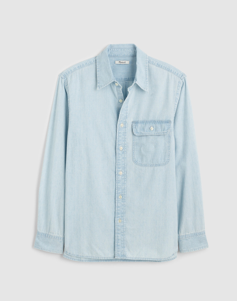 Work Shirt in Japanese Chambray 1