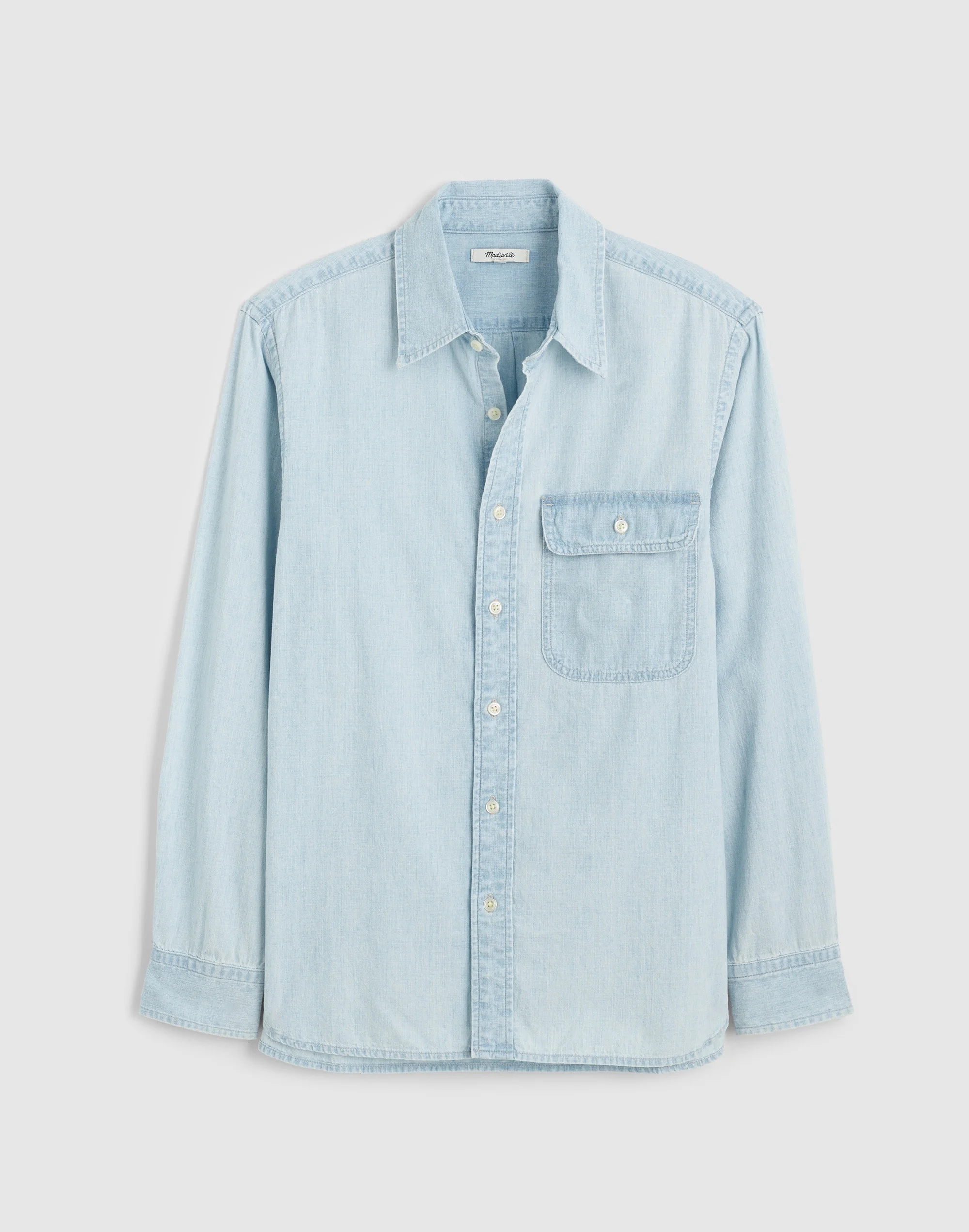 Work Shirt in Japanese Chambray - 1