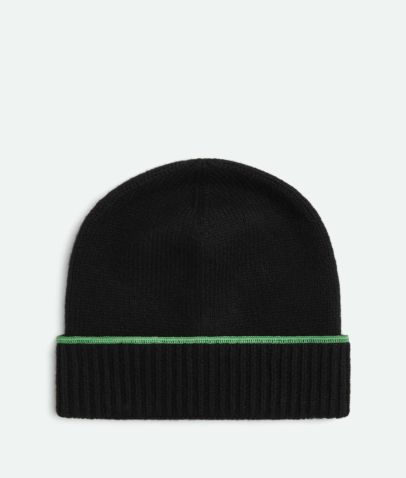 wool cashmere overlock beanie - 1