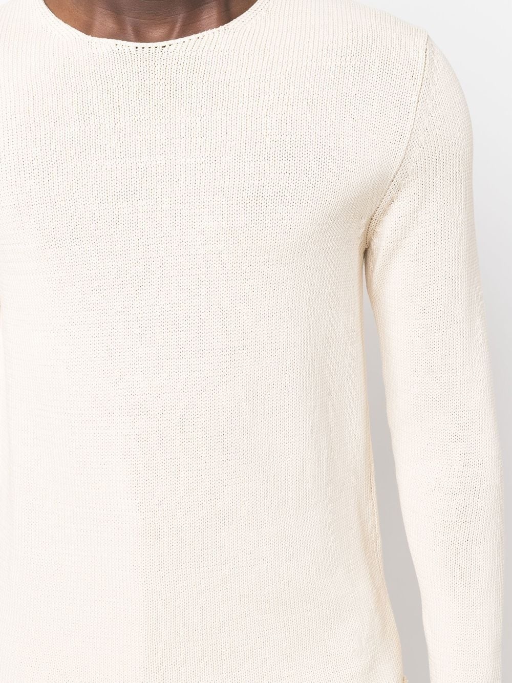 long-sleeve fine-knit jumper - 5