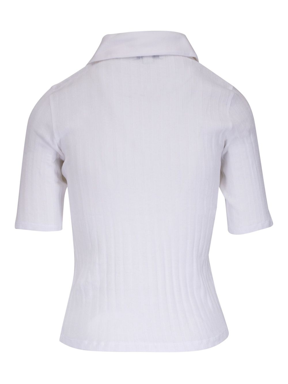 ribbed T-shirt - 2