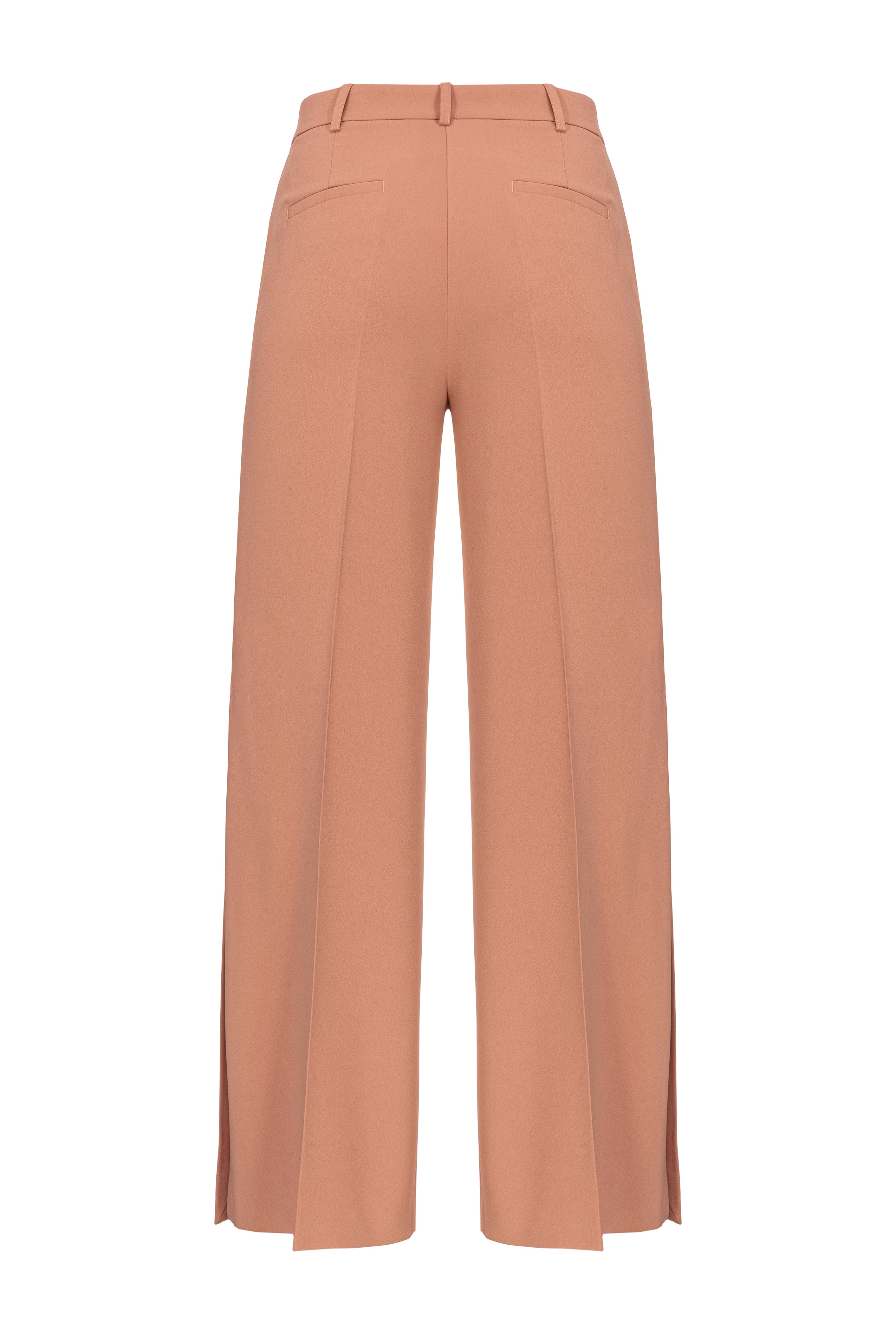 WIDE-LEG TROUSERS WITH SIDE SLIT - 2