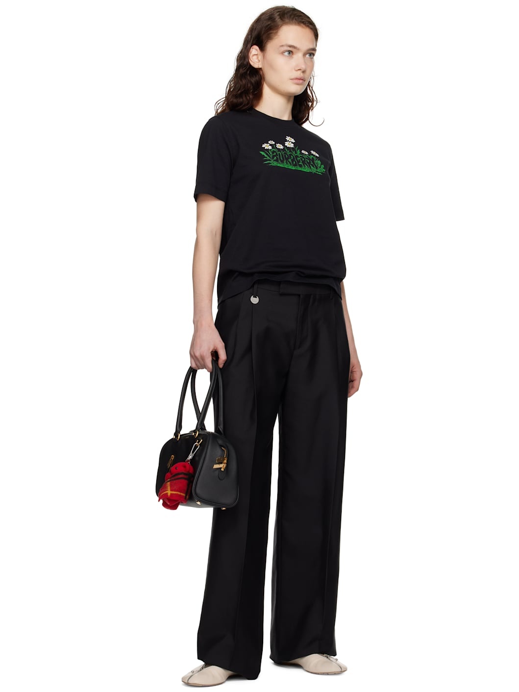 Black Small Shield Twin Bowling Bag - 4