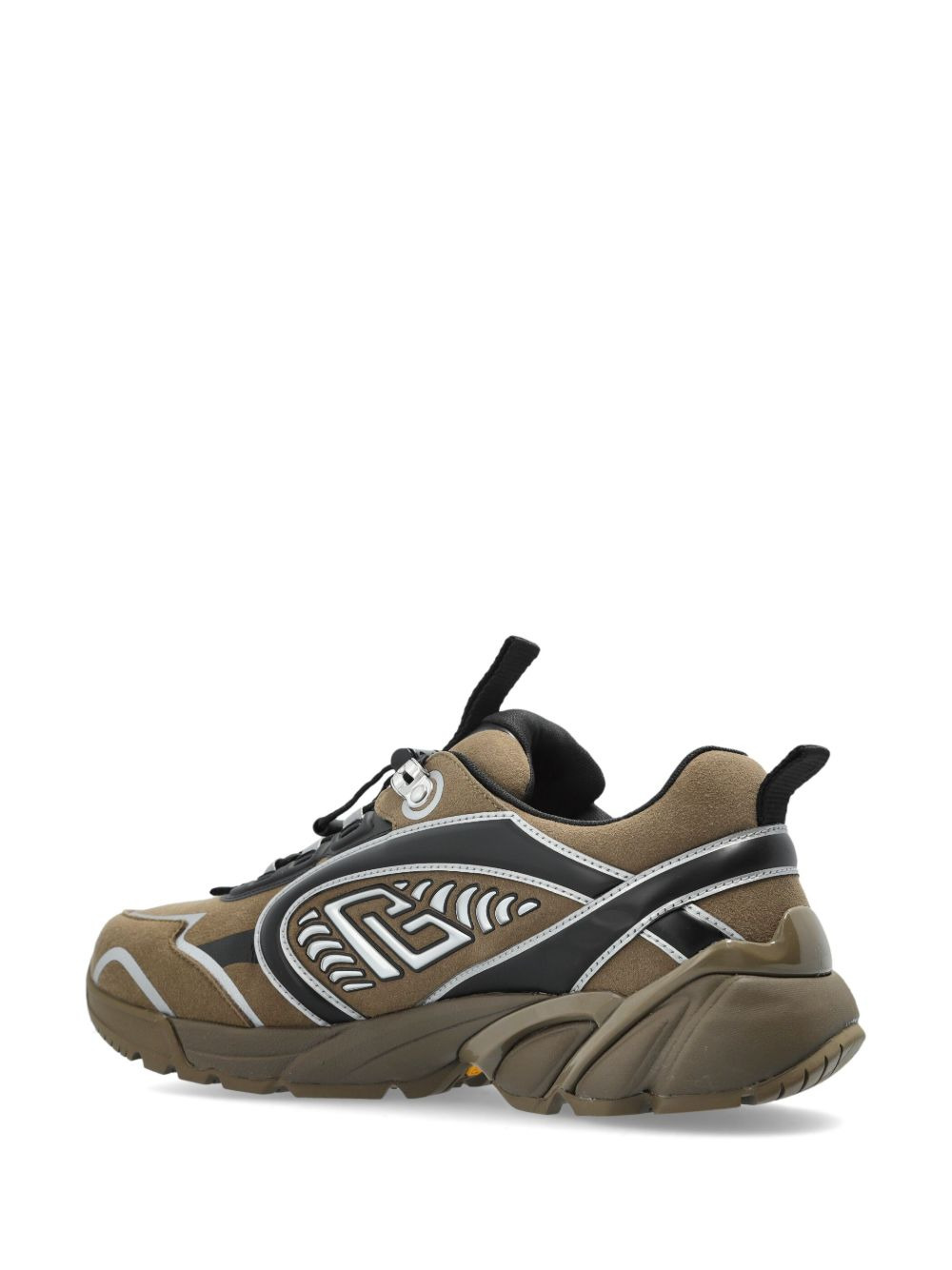 Cosmic Dust panelled sneakers - 4