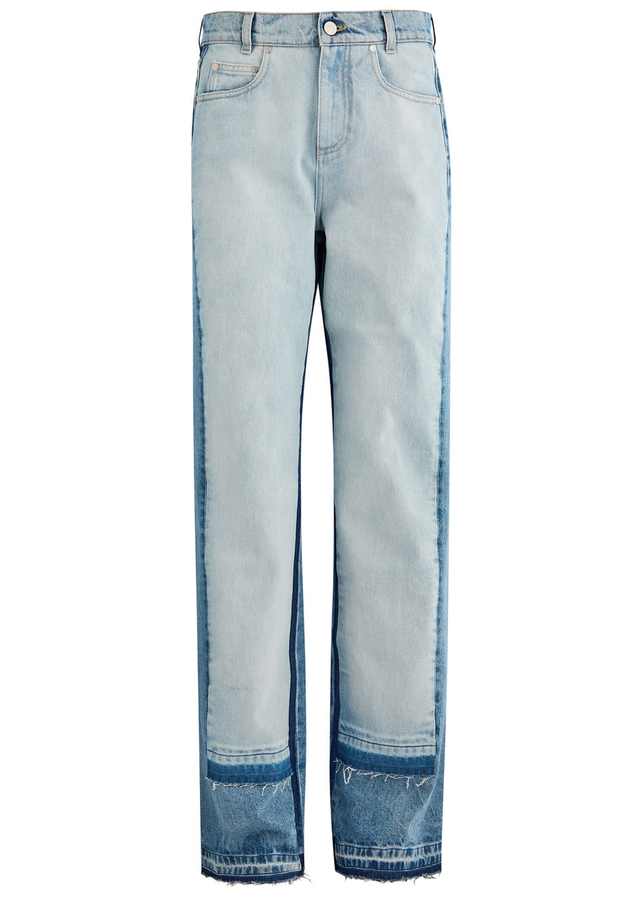 Stella Mccartney Panelled Straight-leg Jeans - 1