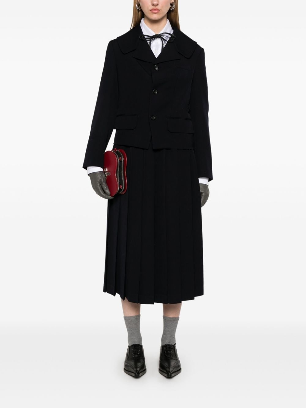 wool blazer - 2