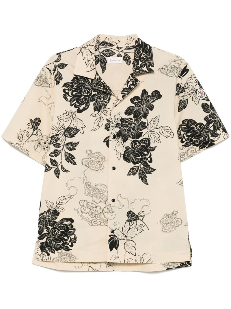 floral-print shirt 1