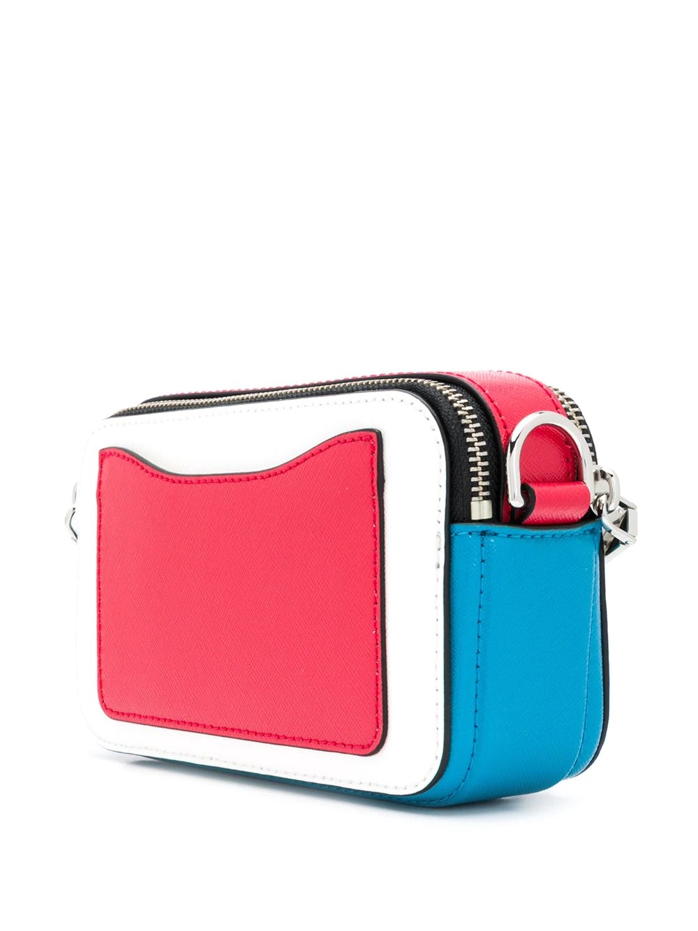 graphic print leather crossbody bag - 3