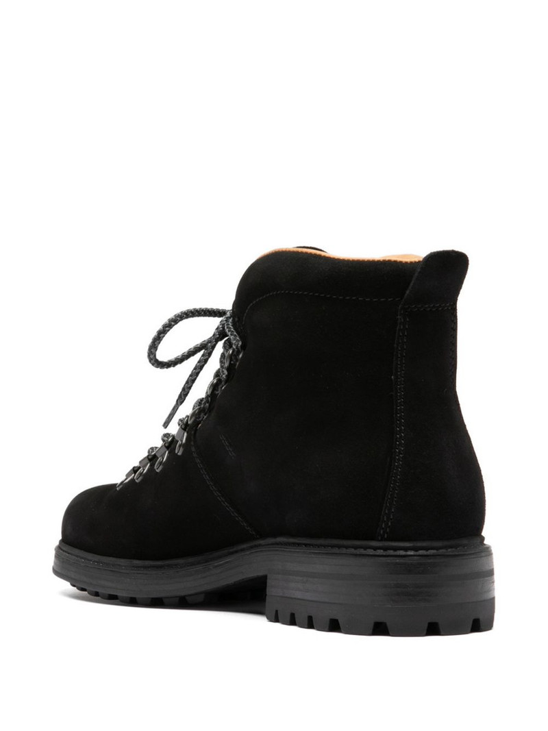 lace-up fastening leather boots 5