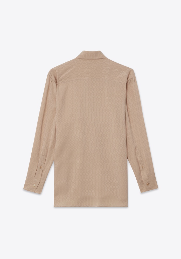 BLOUSE 04 BEIGE JACQUARD - 4