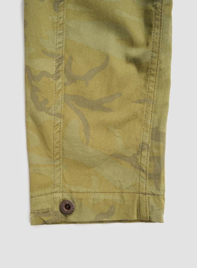 Utility Mix Jacket in Camo Green 6