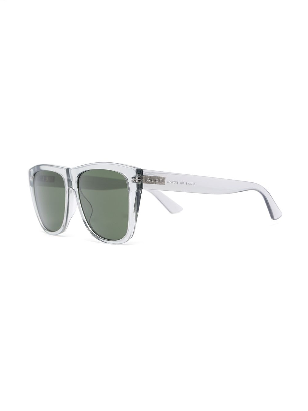 square-frame tinted sunglasses - 2