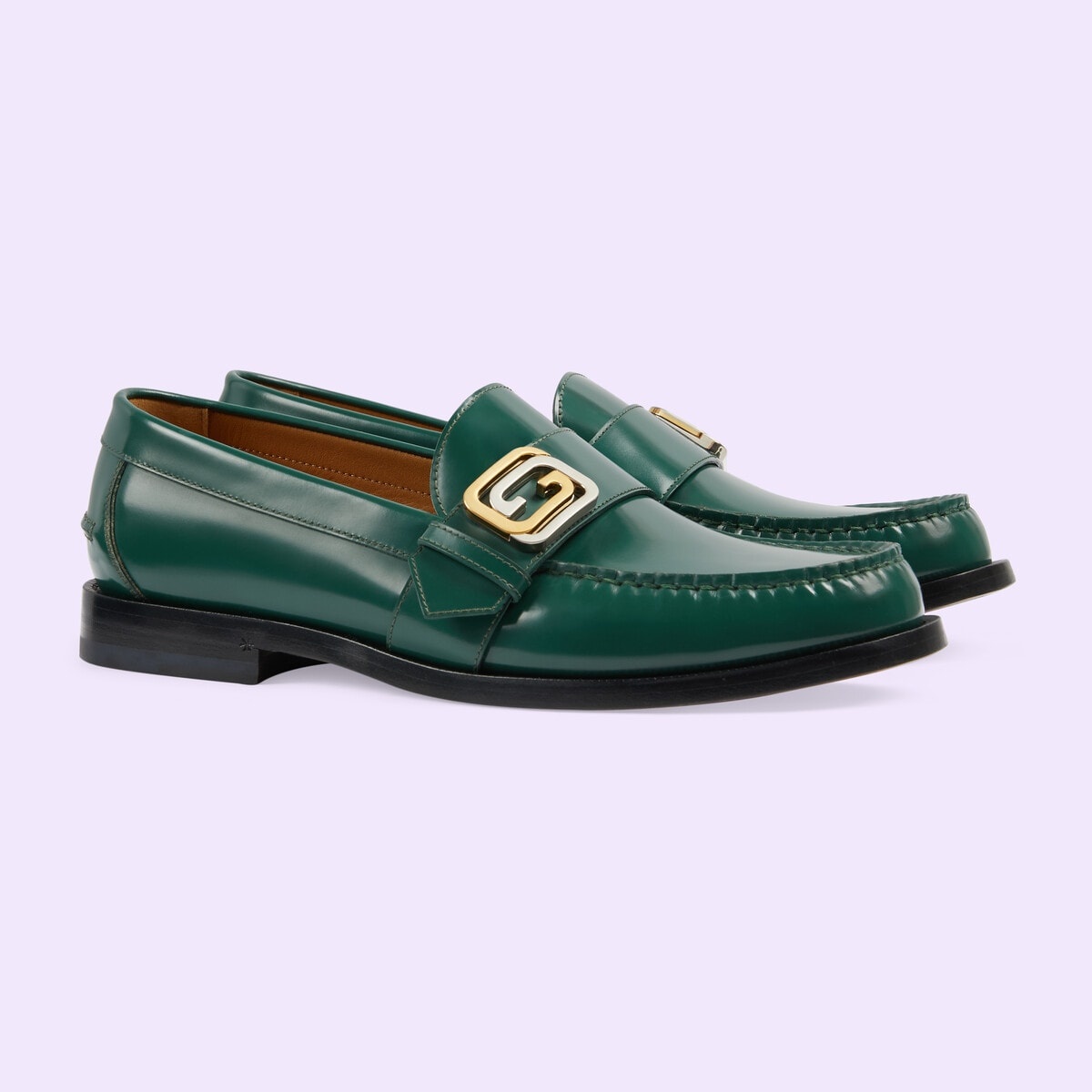 Men's Interlocking G loafer - 2