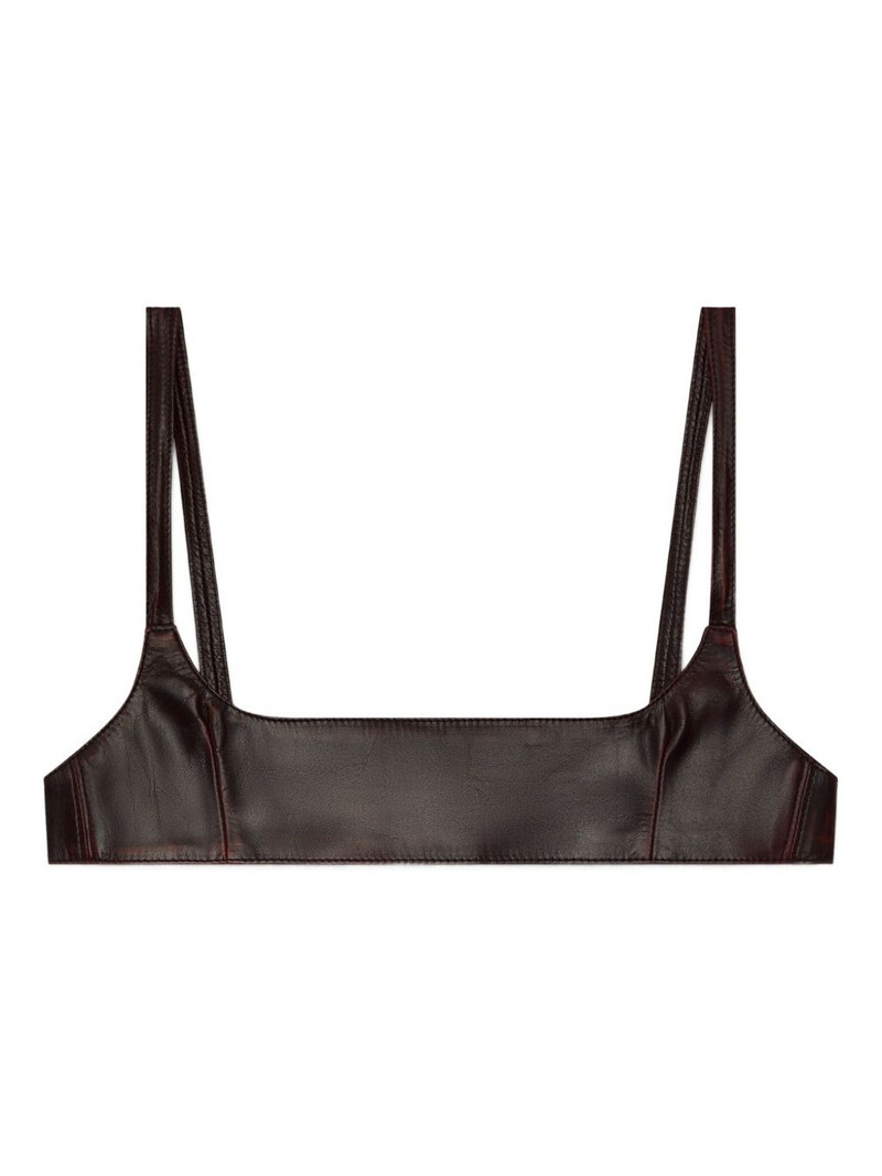 leather mini bra 1