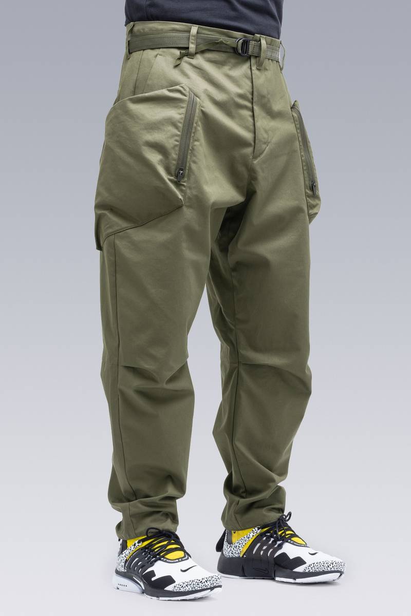 P32-S HD Cotton Cargo Pant RAF Green 3
