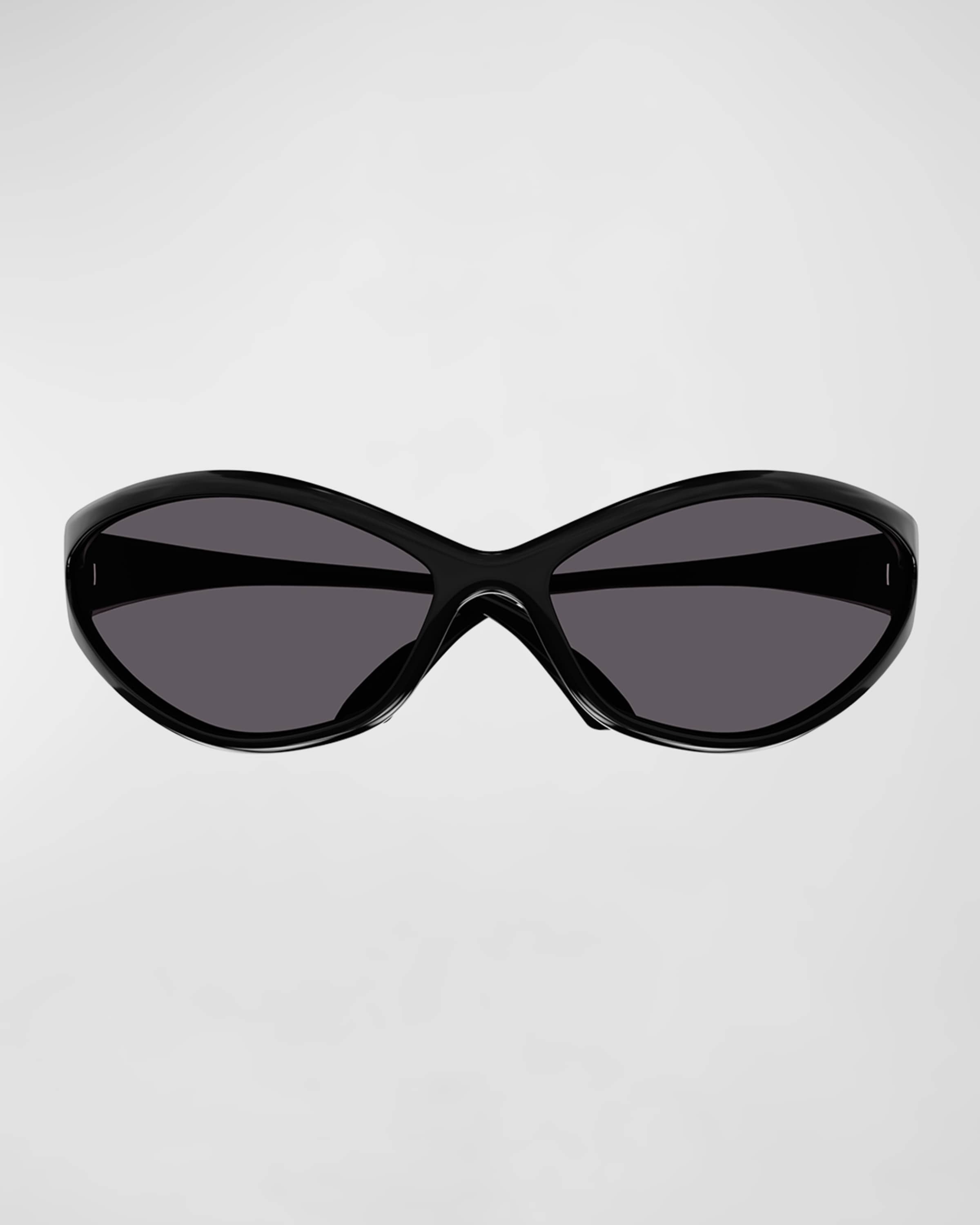Men's Plastic Wrap Sunglasses - 2