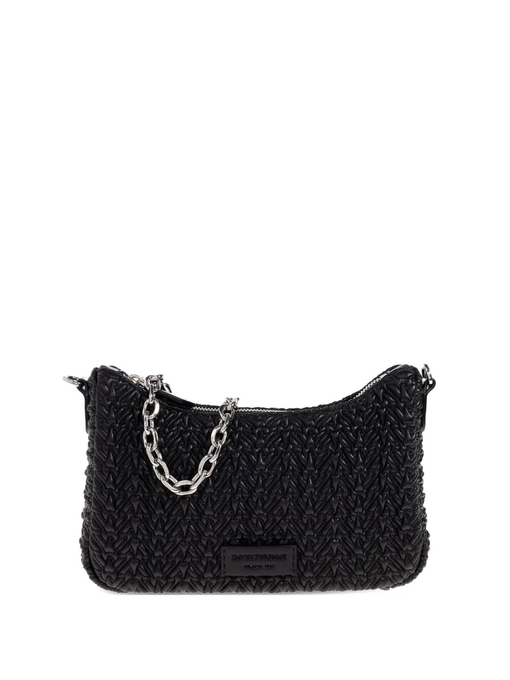 quilted shoulder bag - 1