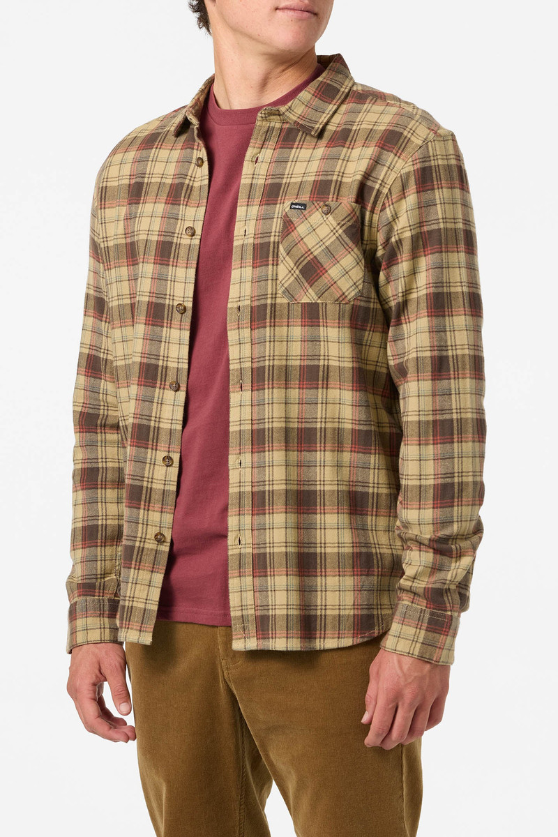 Redmond Plaid Flannel Standard Fit Long Sleeve Shirt 4