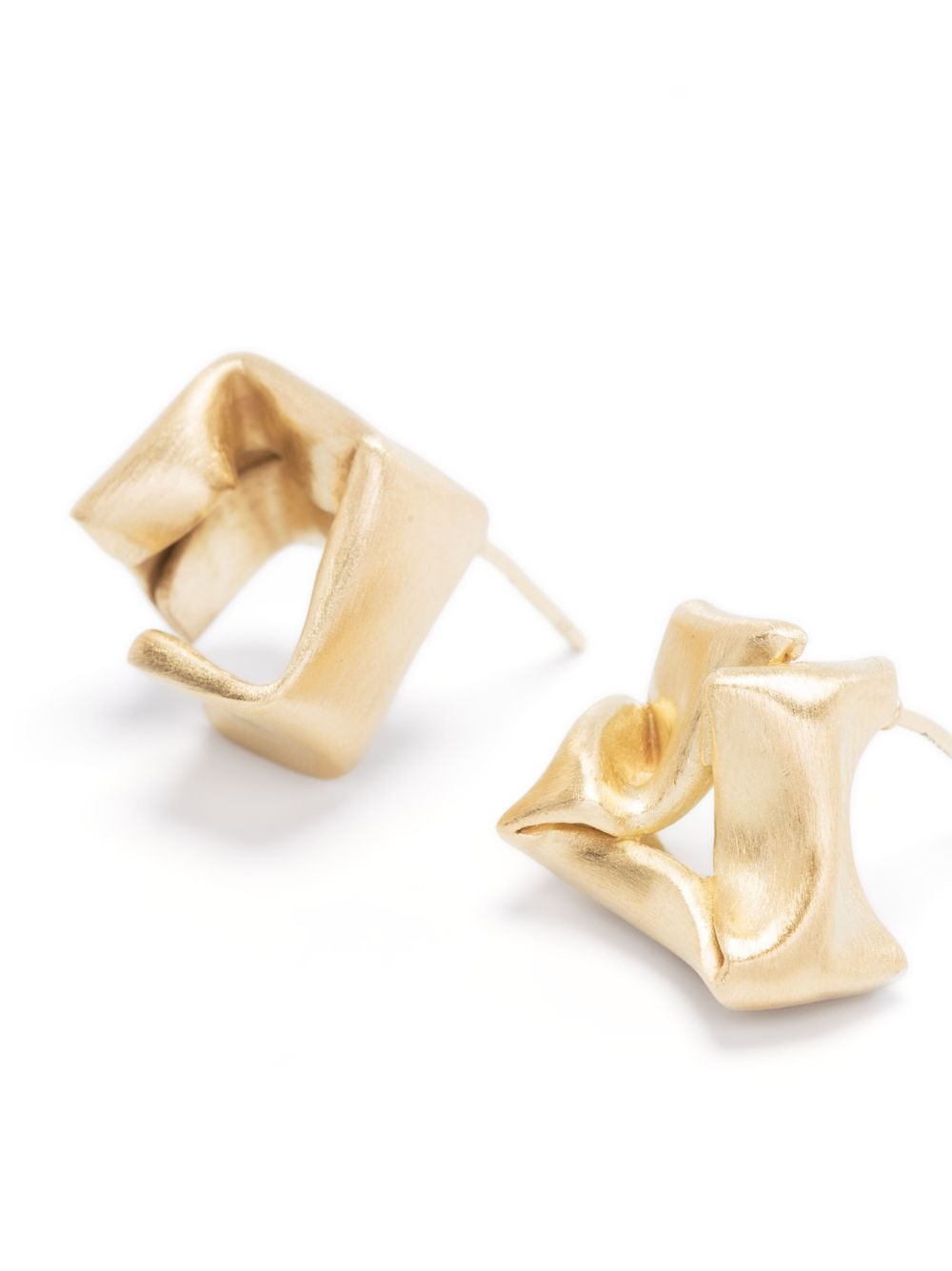 Folded, Then Crumpled earrings - 4