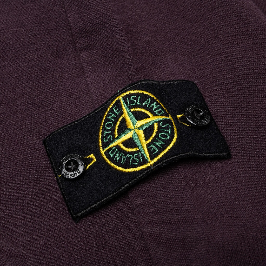 SWEATSHIRT - DARK BURGUNDY - 4
