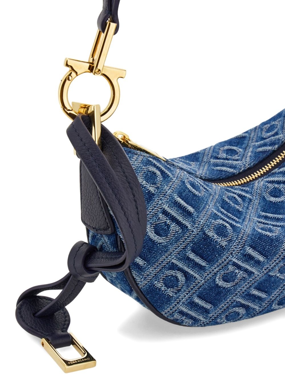 monogram-jacquard mini bag - 5