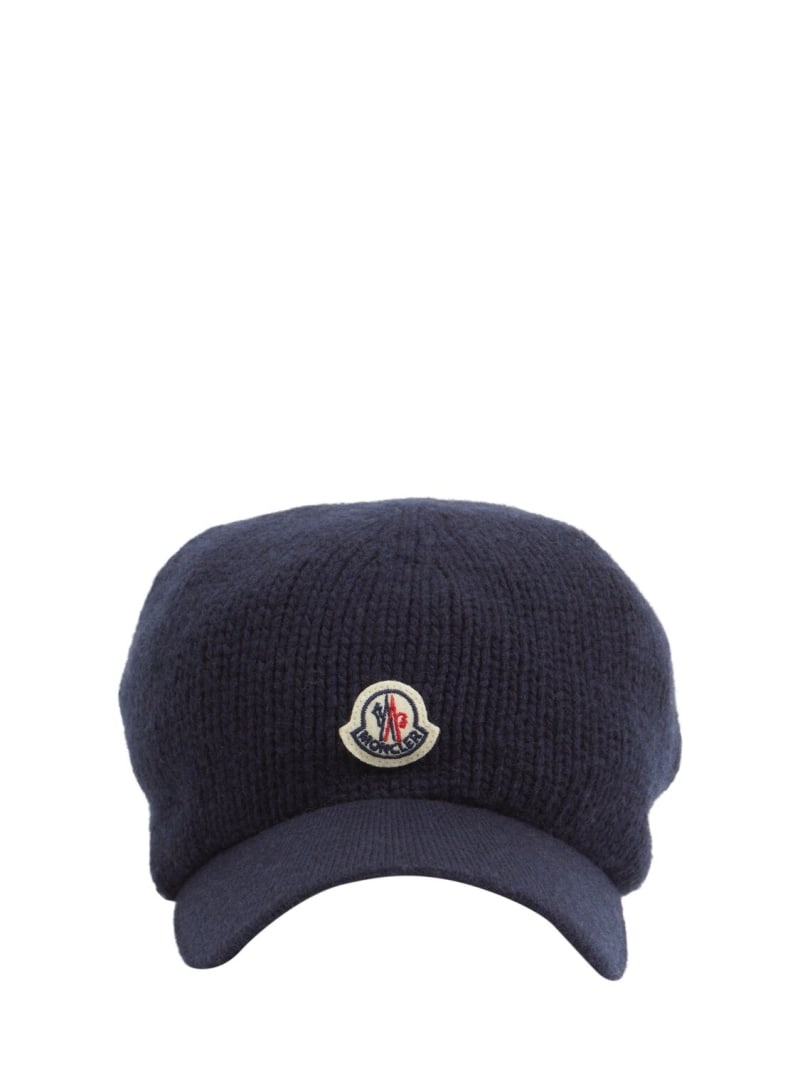 Virgin wool baseball cap - 1