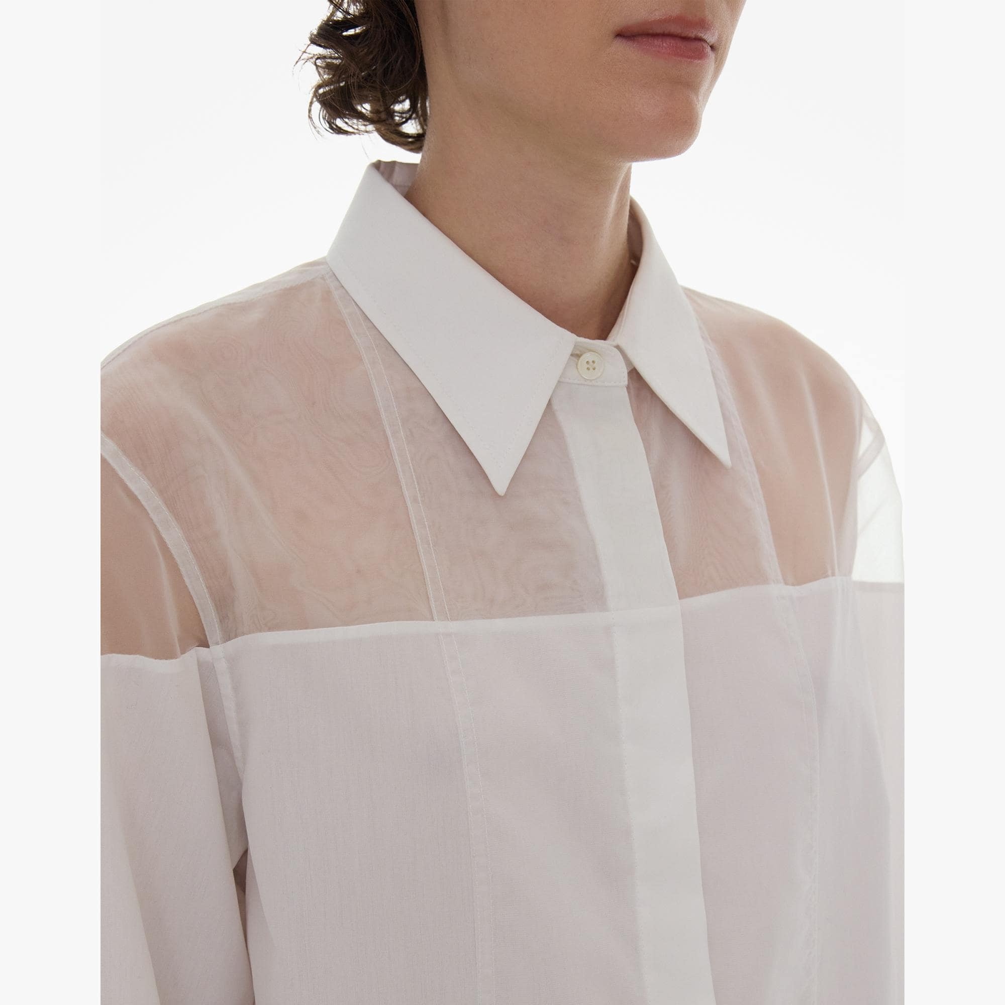 POPLIN TUX SHIRT - 6