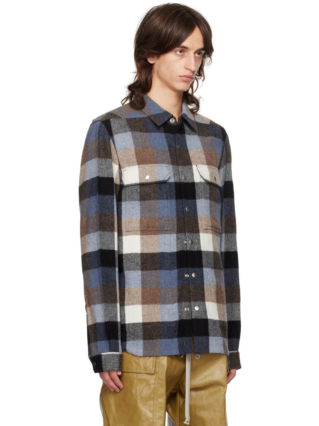 Blue Porterville Check Shirt - 2