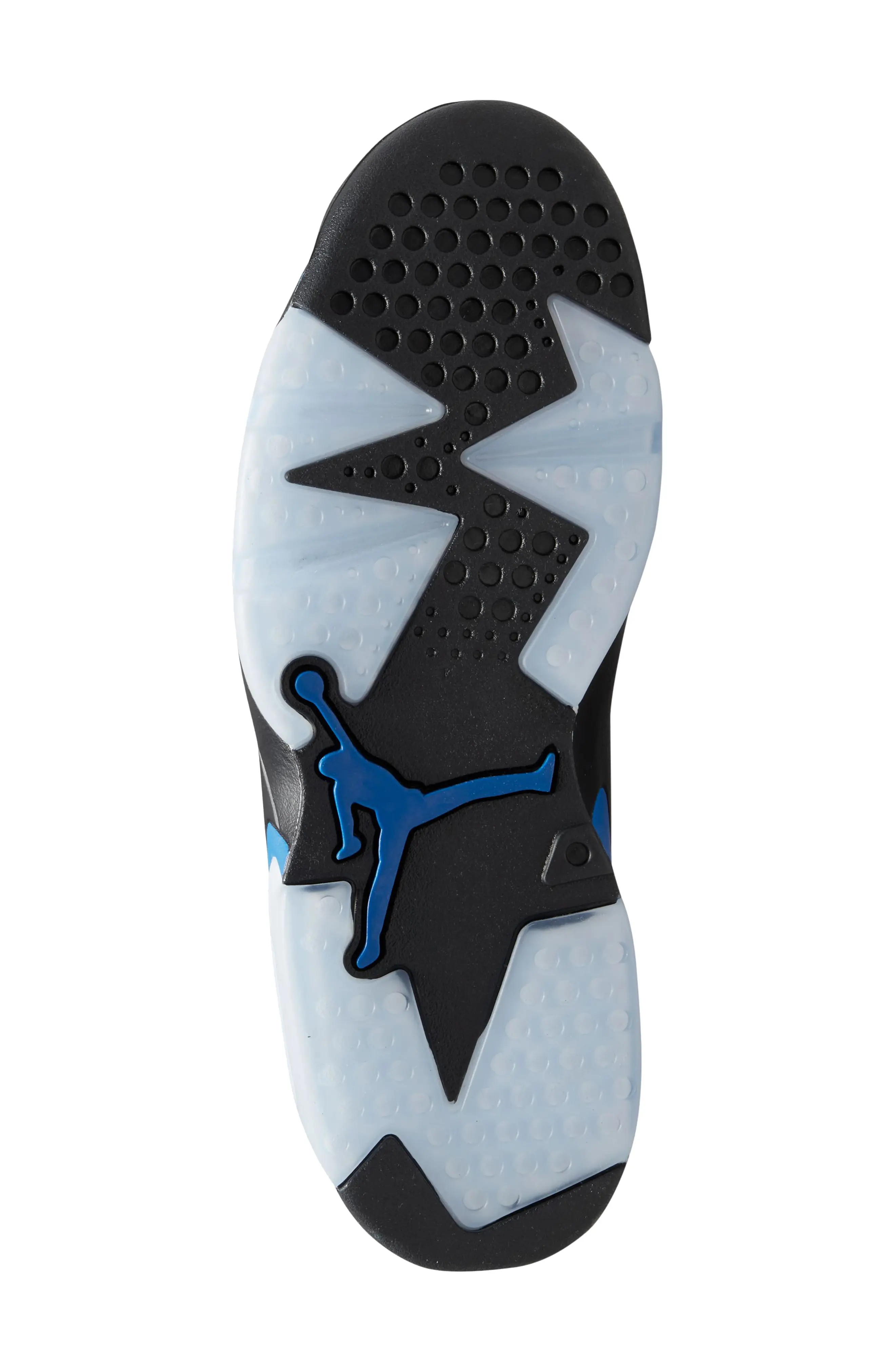 Jumpman 3-Peat Sneaker in Black/Game Royal/White - 3