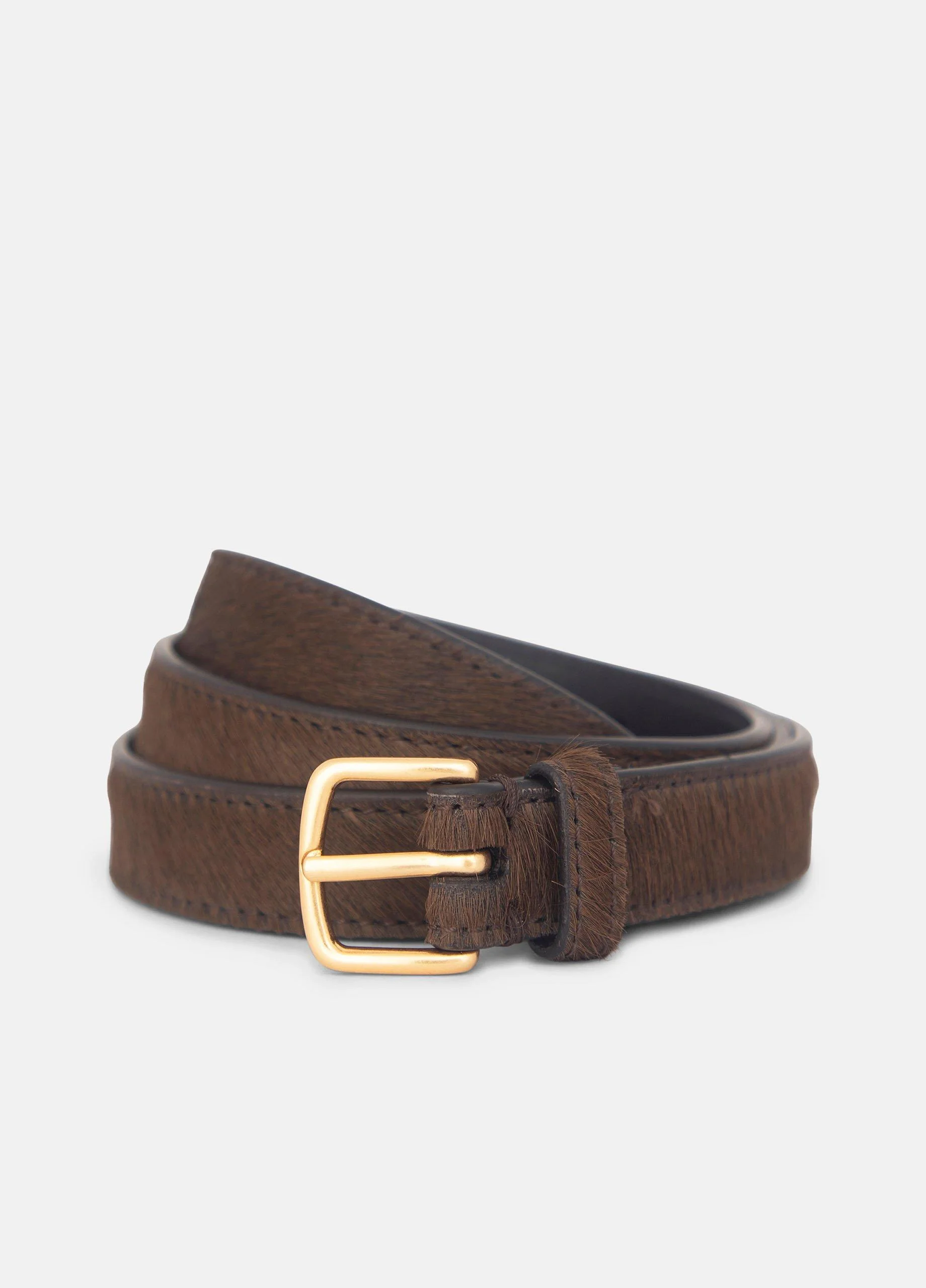 Women's 20mm Calf Hair Belt - 1