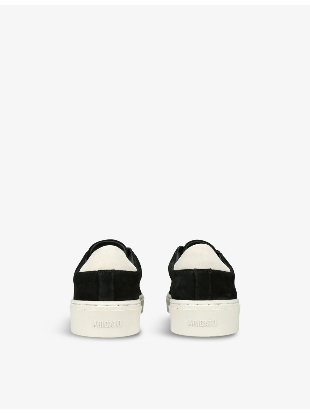 Court logo-embossed suede low-top trainers - 4