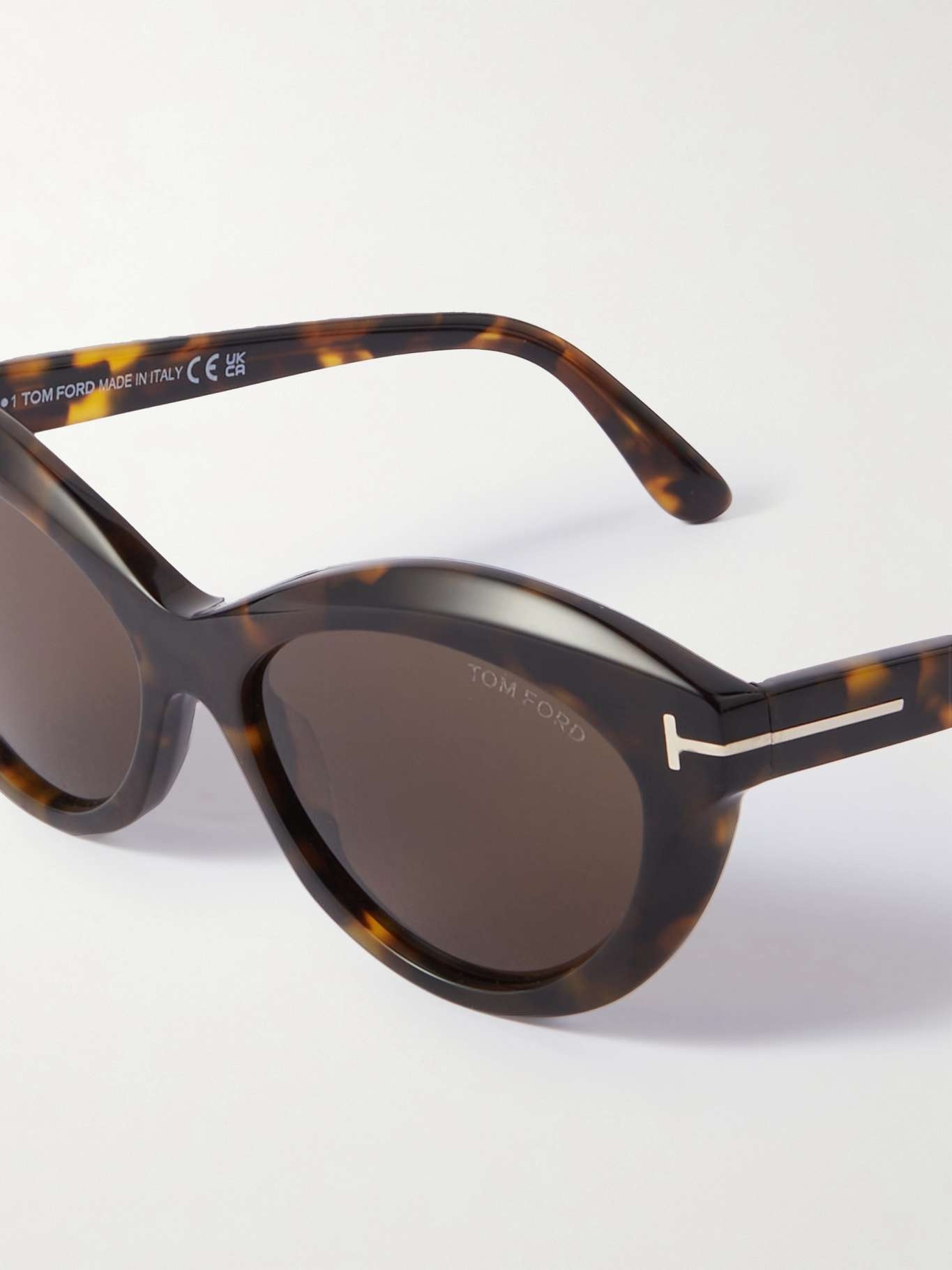 Toni cat-eye tortoiseshell acetate sunglasses - 4