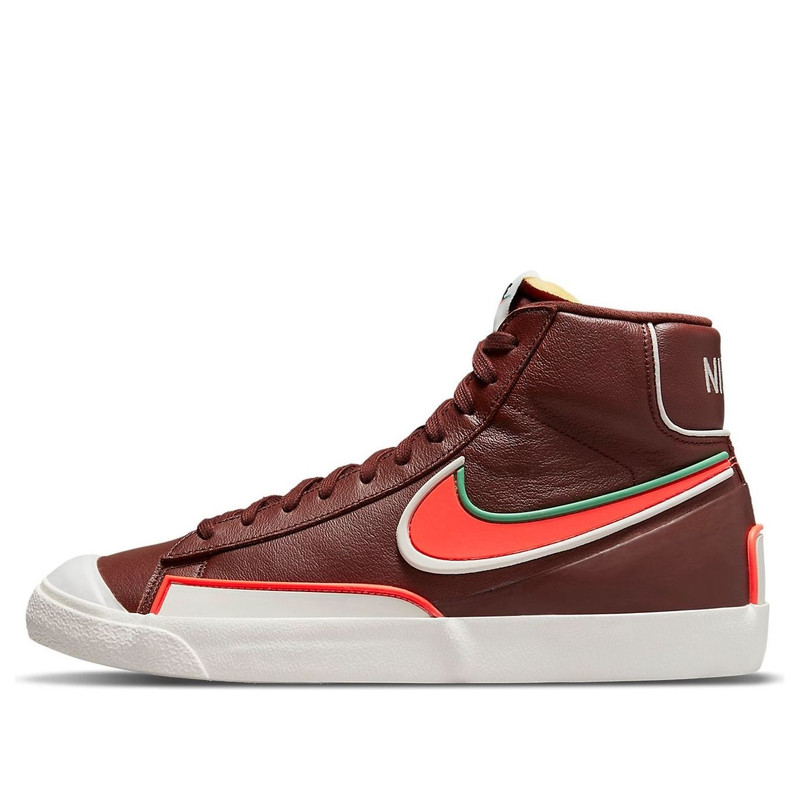 Nike Blazer Mid '77 Infinite Dark Team Red 'Brown Orange Green' DA7233-200 - 1