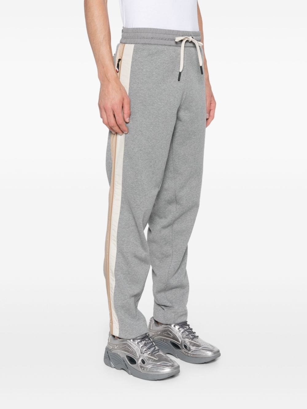 logo-patch track pants - 3