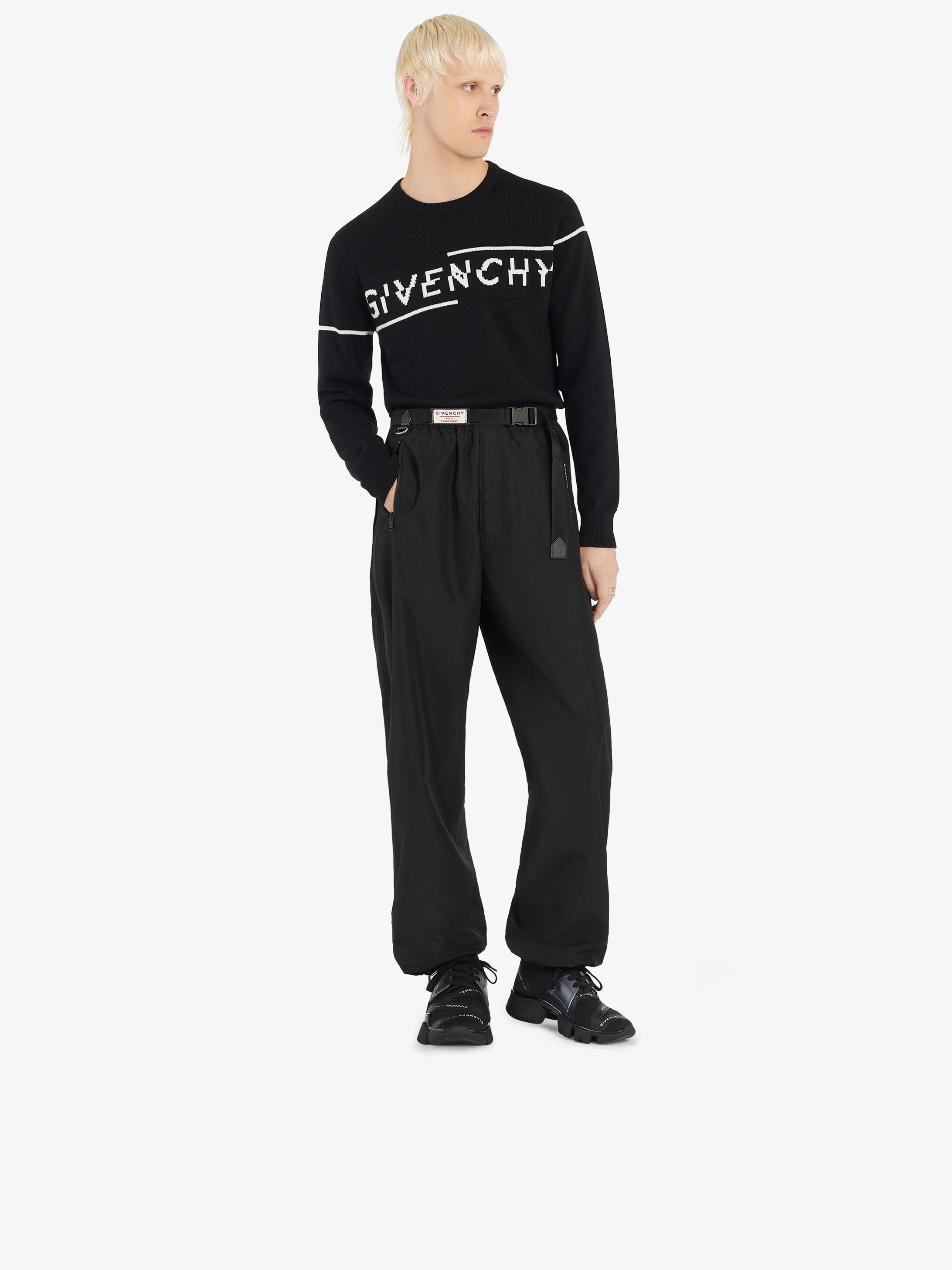 GIVENCHY SPLIT sweater in jersey - 2