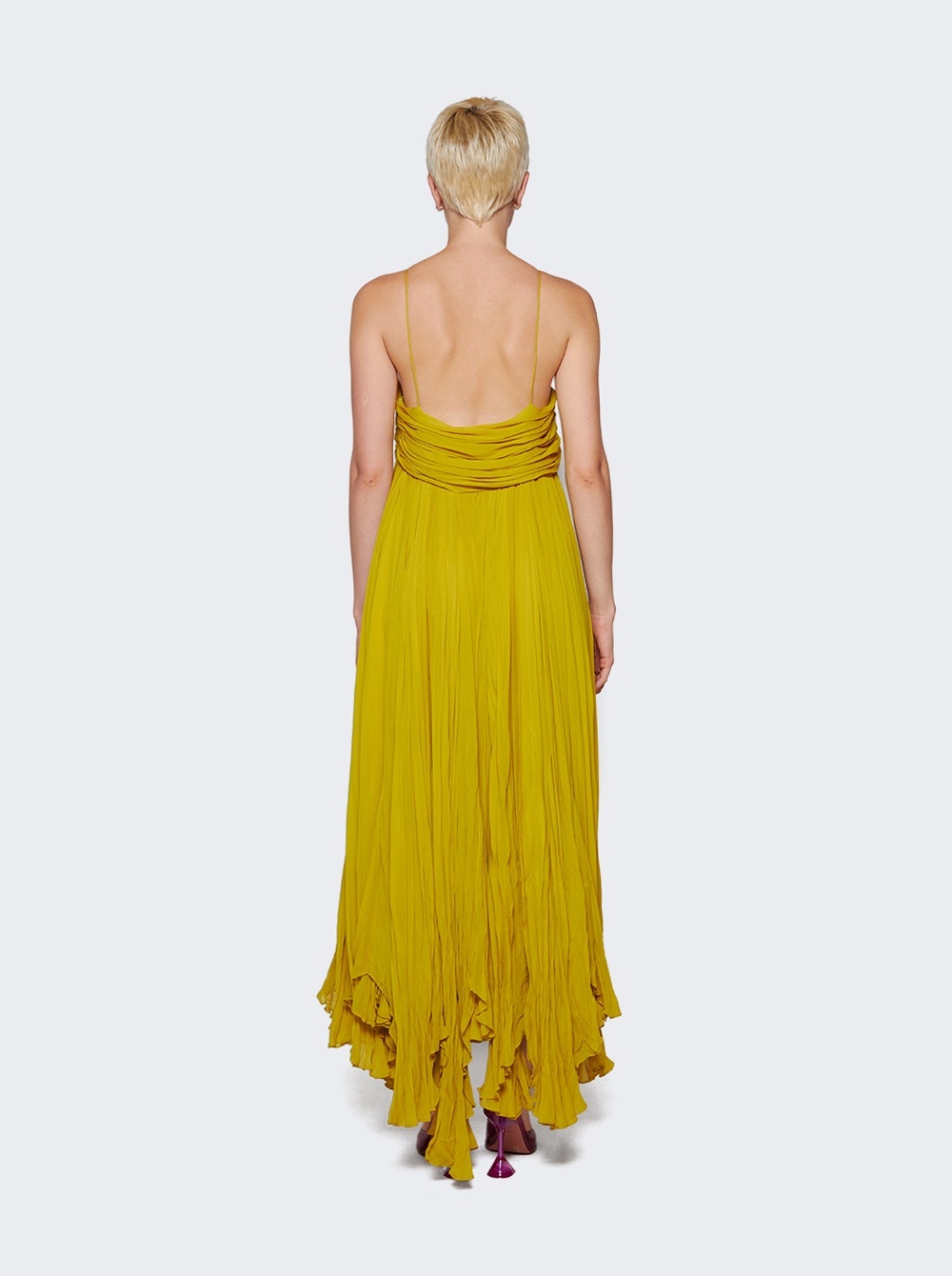 Lally Dress Chartreuse - 5