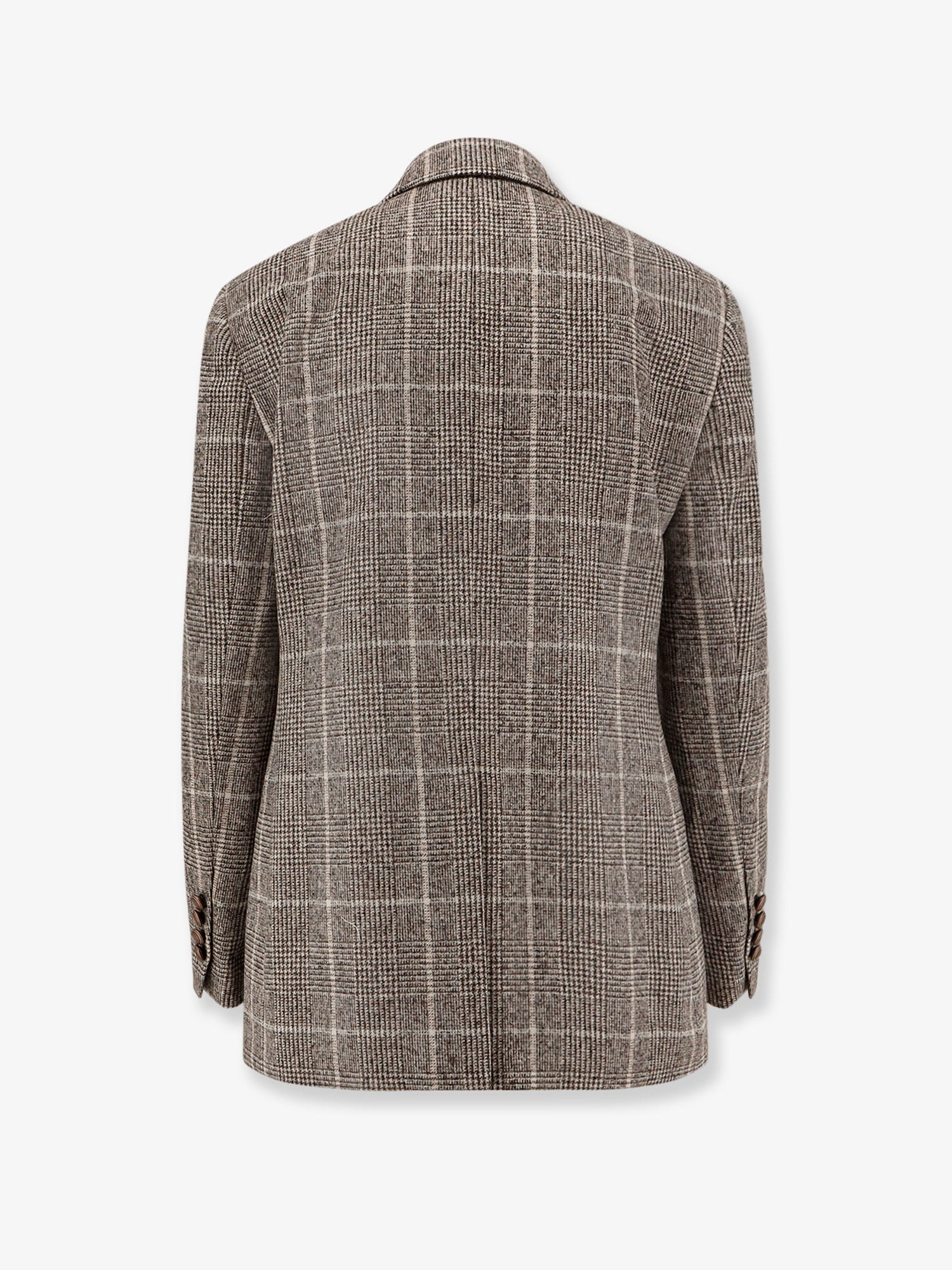 Double-Breasted Prince Of Wales Blazer - 2