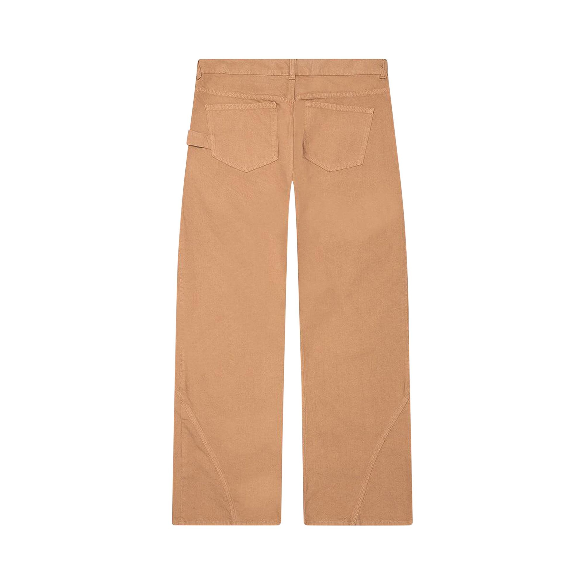 JW Anderson Twisted Workwear Trousers 'Natural' - 2