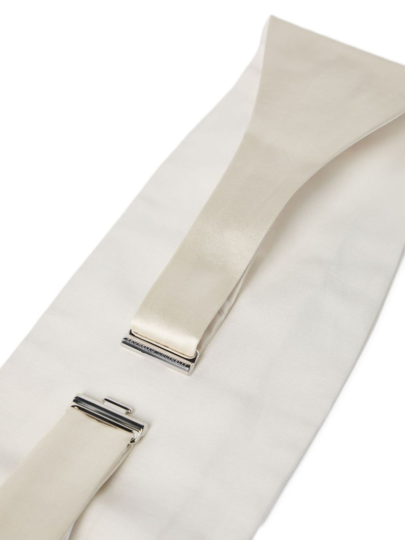 Brunello Cucinelli satin cummerbund outlook
