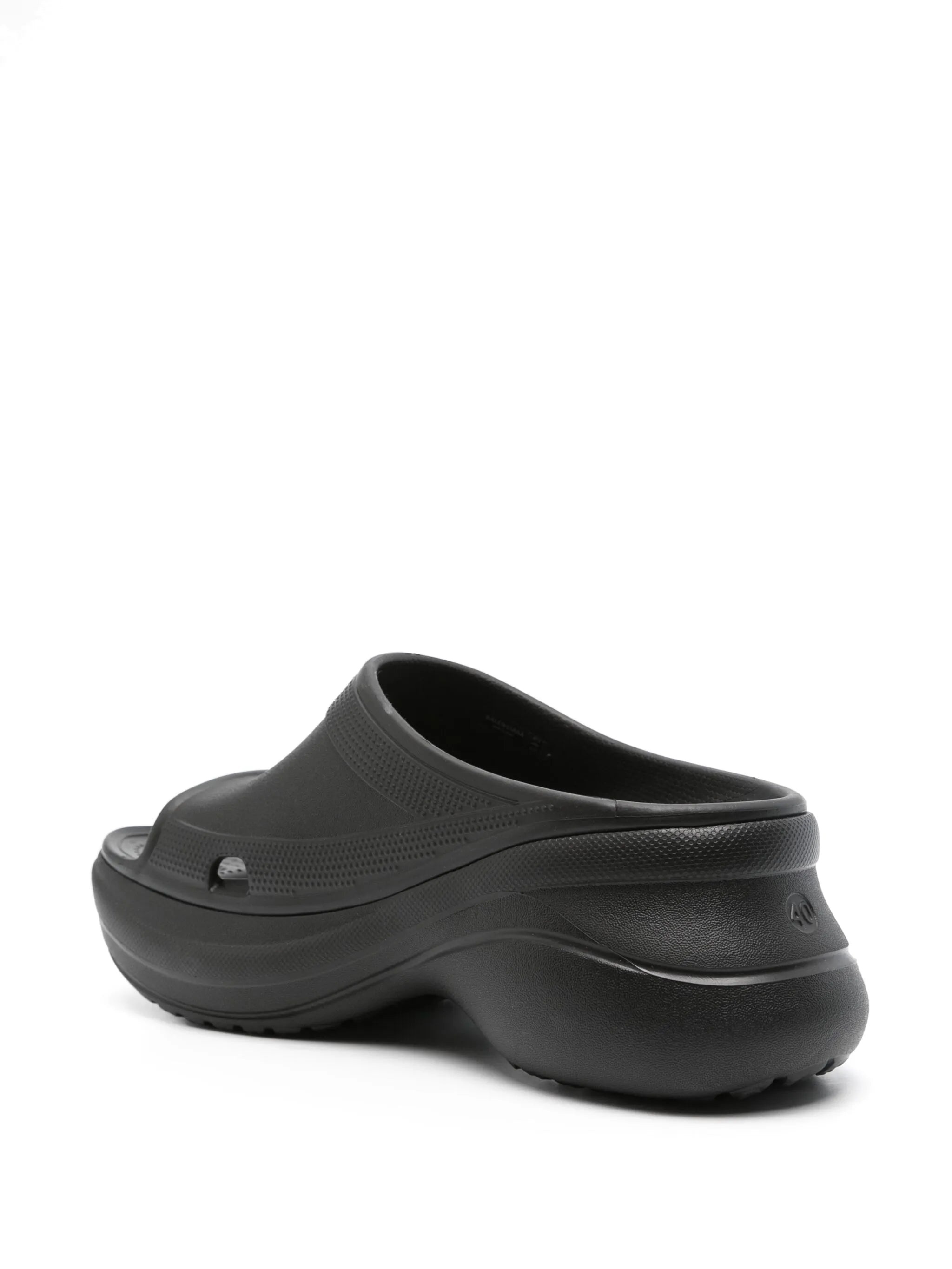 Balenciaga X Crocs 50mm Logo-embossed Slides - 3