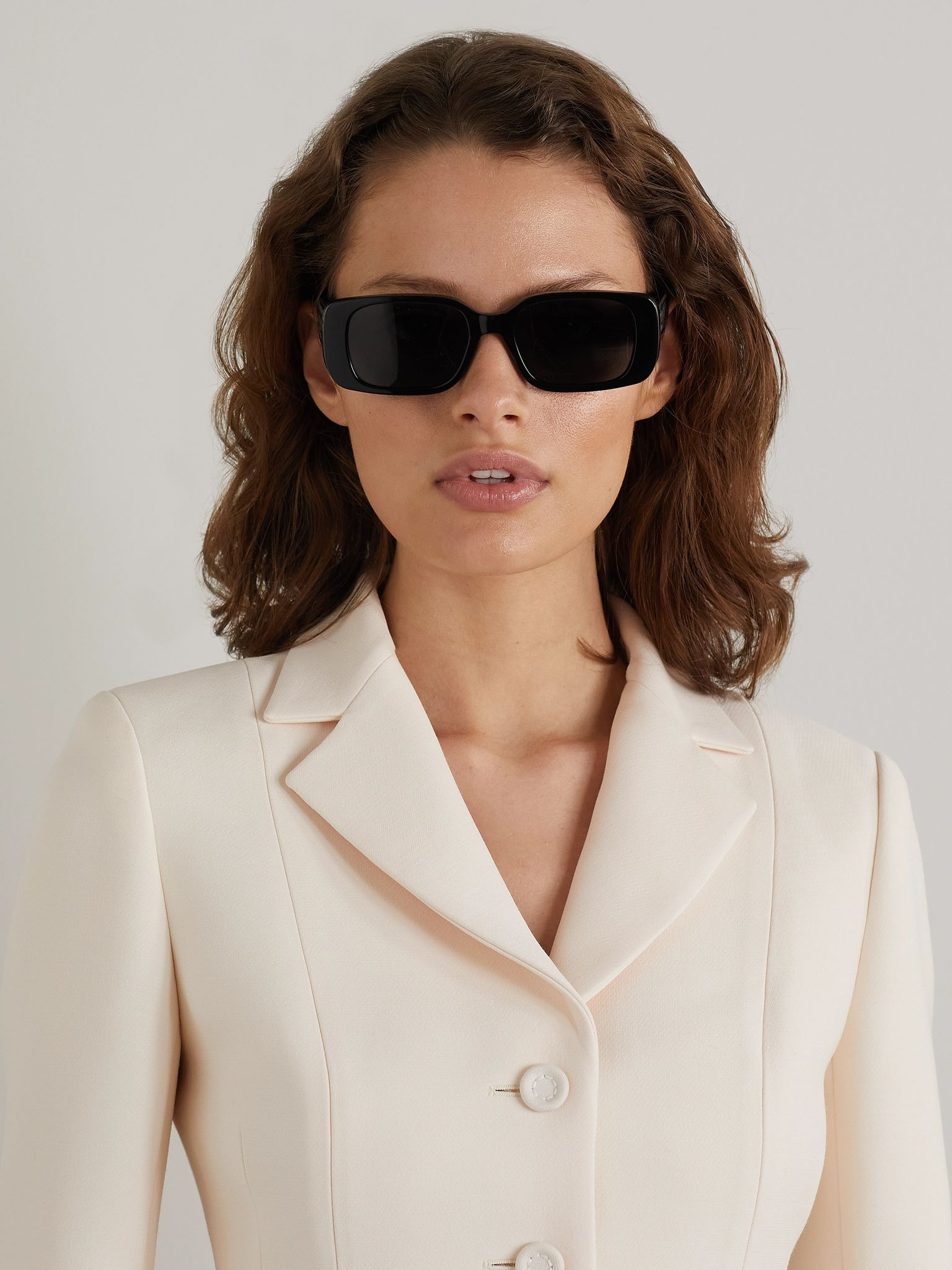 Wildior S2U rectangular-frame acetate sunglasses Black - 2