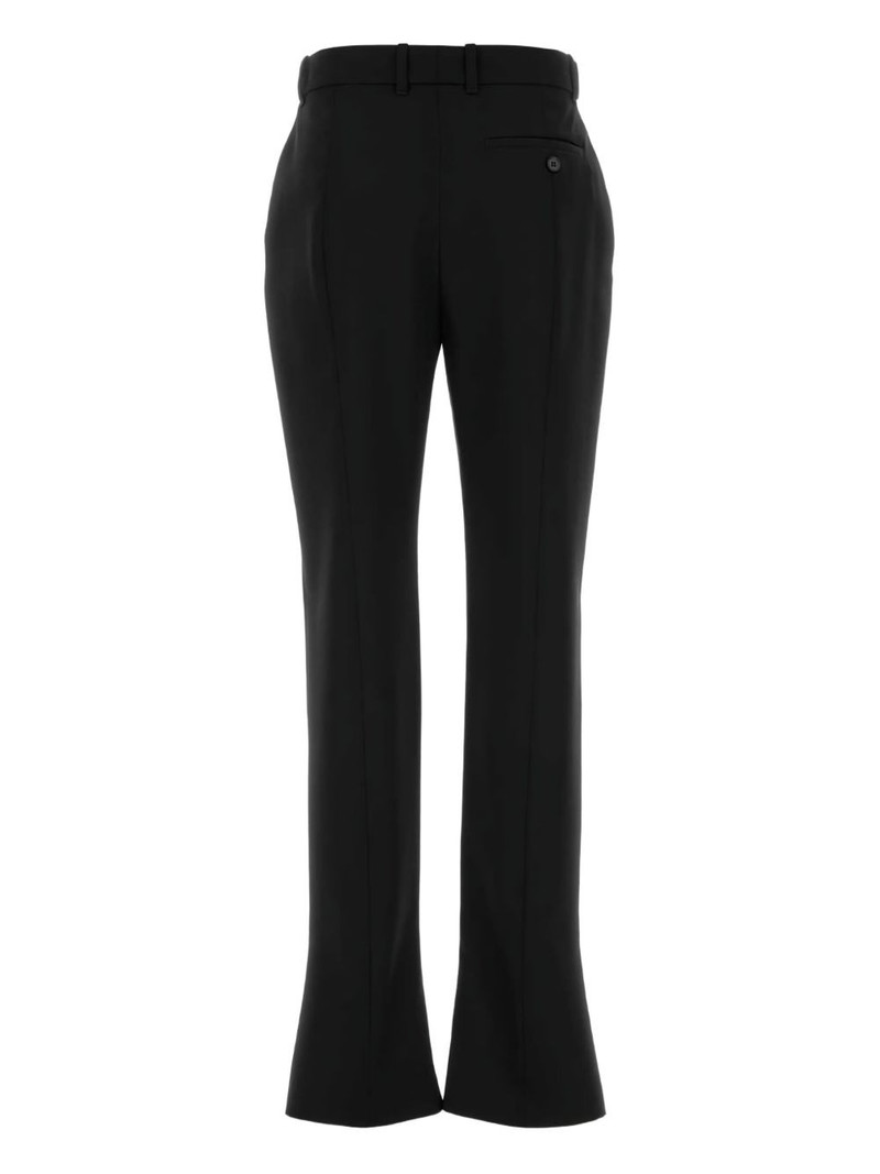 Alexander McQueen wool flared trousers outlook