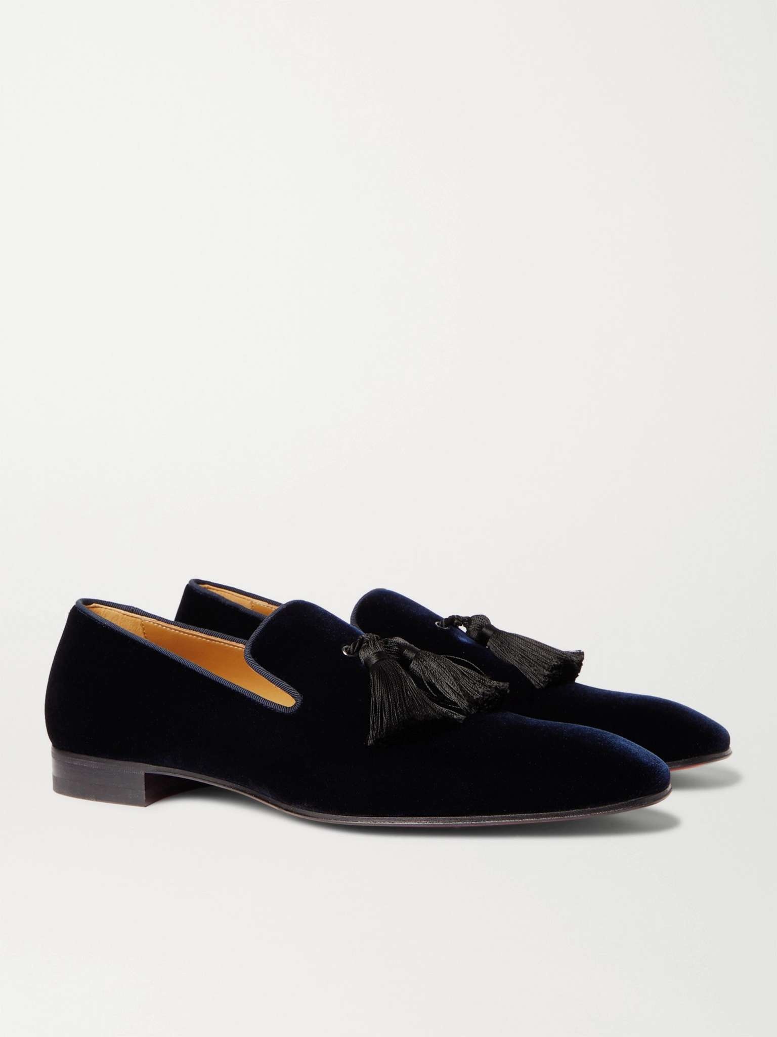 Officialito Velvet Tasselled Loafers - 4